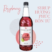 Sweetbird Raspberry Syrup - Phúc Bồn Tử