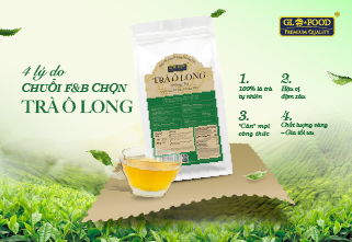 Trà Ô Long GLOFOOD: 4 Lý Do Chuỗi F&B Nên Chọn 