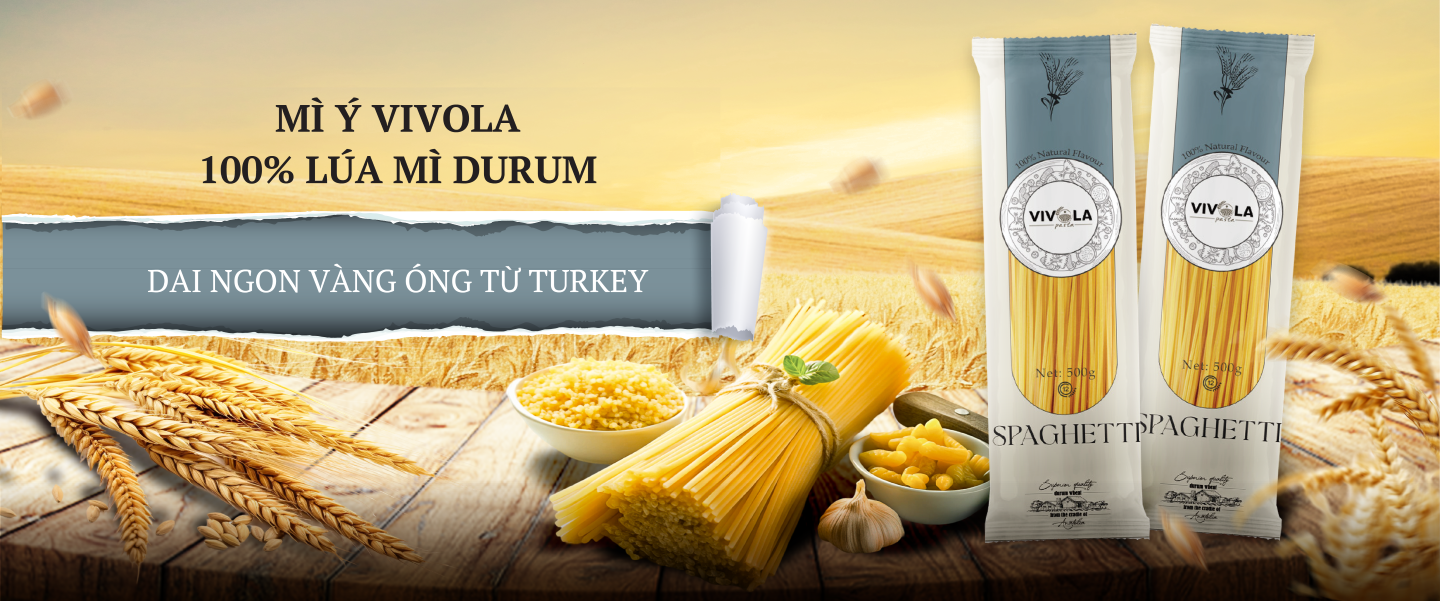 Mì Ý VIVOLA 100% Lúa Mì Durum Cao Cấp