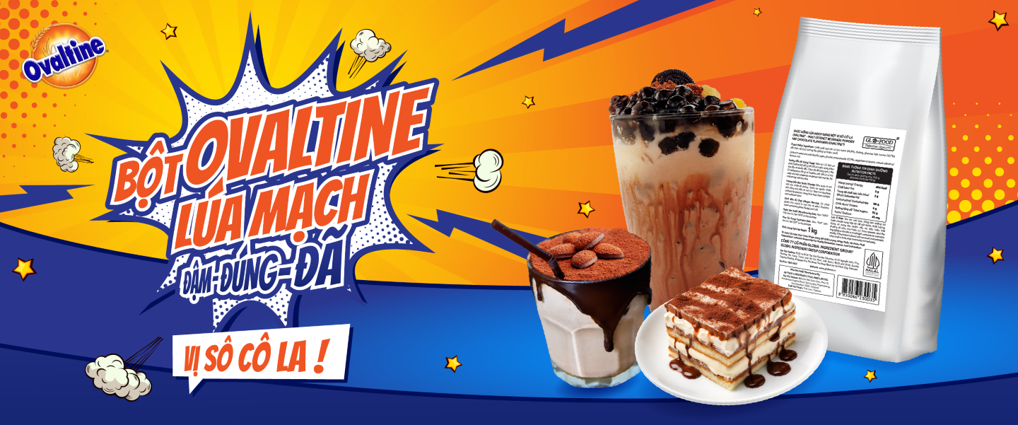 Bột Ovaltine Lúa Mạch 1kg Vị Sô Cô La
