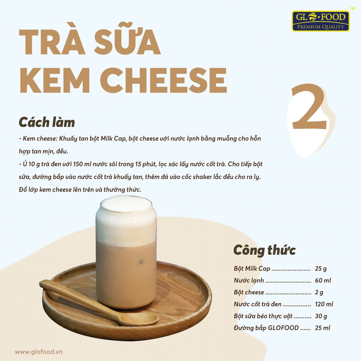 Trà Sữa Kem Cheese