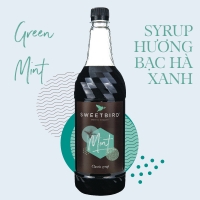 Sweetbird Green Mint Syrup - Bạc Hà Xanh