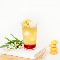 Trà Ô Long Hạt Sen Cherry