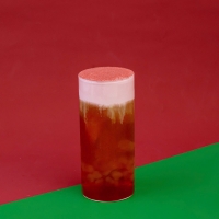 Smoky Raspberry Macchiato Tea